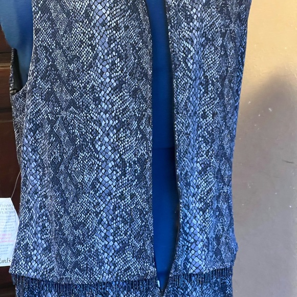 Betty and Adam sleeveless maxi dress reptile print - Picture 4 of 7